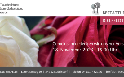 Einladung zur Gedenkfeier 2023